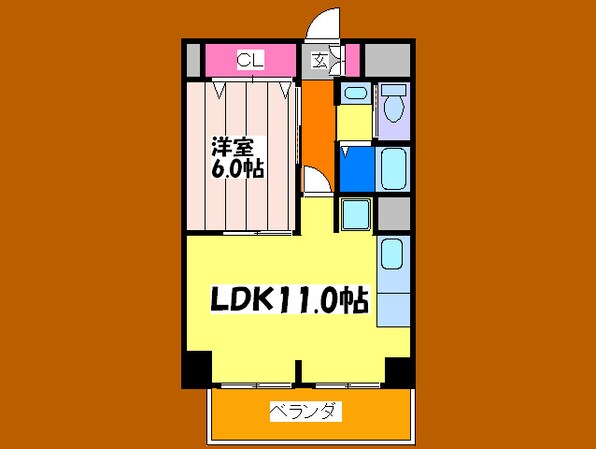 青山ビル本館（上六青山ハイツ）の物件間取画像